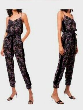 Cinq a Sept Silk Jumpsuit Size M